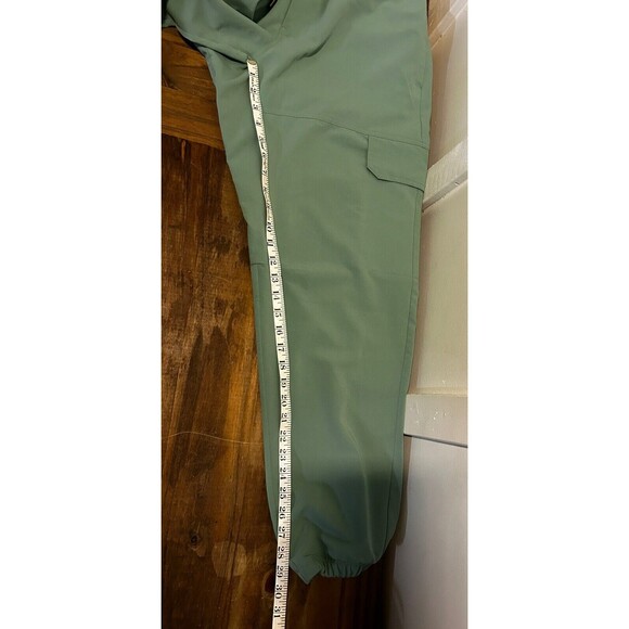 Mens Figs Scrub Pants Joggers Mint/Sea Foam Green Zip Fly Mens XL - Picture 7 of 7